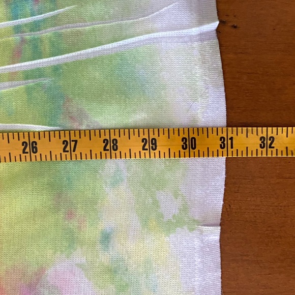 Daniel Benjamin Tie Dye Babydoll Tunic Dress Lg $38 - Picture 3 of 6